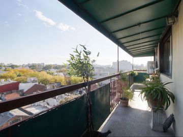 Depto 3 amb+ depen y coch, Gran Balcon SOL 98 m2!