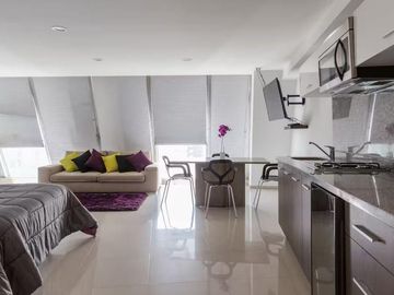 Lomas de Chapultepec departamento tipo Loft amoblado en renta