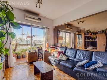 Hermoso depto de 4 amb. con vista al Parque Centenario