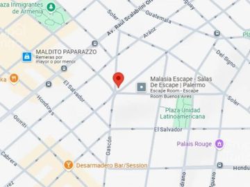Departamento en Palermo Soho Venta, 2 ambientes con balcón