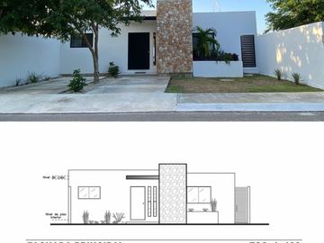 CASA EN VENTA MÉRIDA, RESIDENCIAL KANAN CONKAL, MÉRIDA