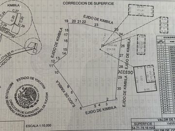 Rancho Histórico en venta en Kimbilá, Yucatán