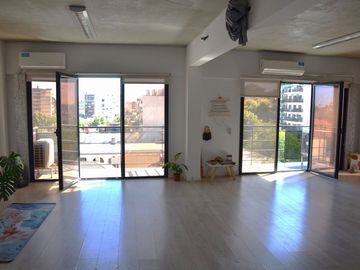 PISO DEPTO tipo LOFT, 2 balcones y 2 baños