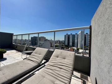 Departamento dos ambientes a estrenar contrafrente