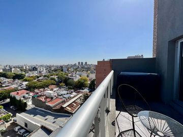 Departamento dos ambientes a estrenar contrafrente