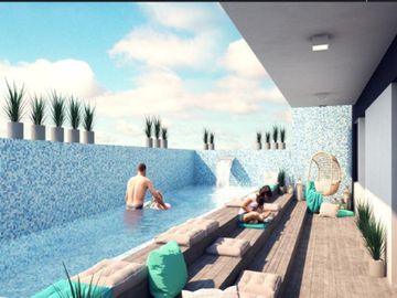 Venta depto Monoambiente con balcón en Flores