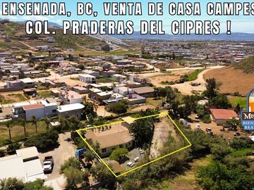 Venta de Casa de 1 nivel en Praderas del Ciprés.