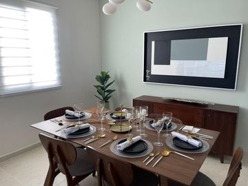 casa nueva en venta en Merida, es de un piso, dos habitaciones- nueva distribución