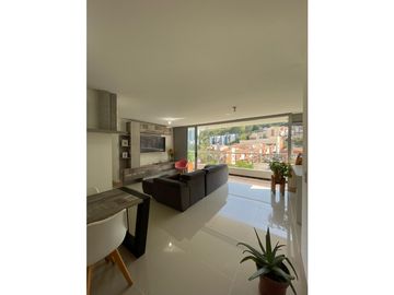 vendo moderno apto piso medio con buena vista loma del indio