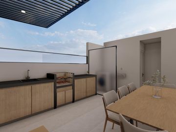 Venta de Dúplex de 178 m² – Vista a la ciudad, terraza, 2 cocheras y depósito