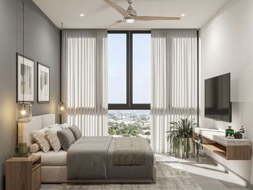 Departamento en venta Lahun, San Pedro Cholul.