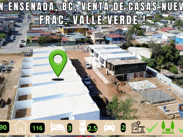 🏖️Venta de Casas, Fracc. Privado en Valle Verde
