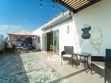 LINDO PENTHOUSE DUPLEX EN VENTA FRENTE A PARQUE DE 4 DORM TERRAZA EN SAN BORJA