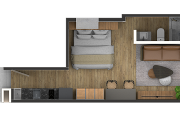 Venta, Departamento, Barrio Santa Lucía, Centro, Monterrey, Nuevo León.