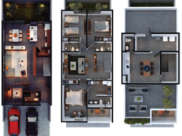 Casa en venta paraje casas de autor Rizo A2 San Agustín