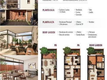 Casa en Venta Paraje Casas de Autor modelo mirador