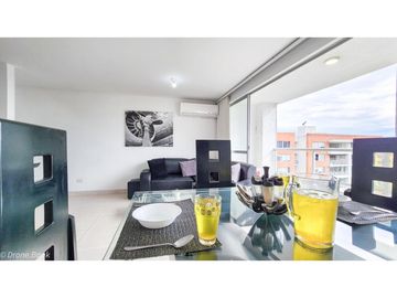 APARTAMENTO AMOBLADO EN ULTIMO PISO CON VISTA A LA CIUDAD