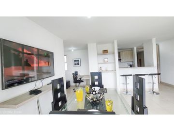 APARTAMENTO AMOBLADO EN ULTIMO PISO CON VISTA A LA CIUDAD