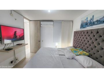 APARTAMENTO AMOBLADO EN ULTIMO PISO CON VISTA A LA CIUDAD