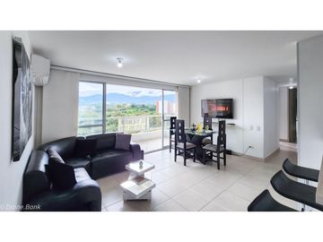 APARTAMENTO AMOBLADO EN ULTIMO PISO CON VISTA A LA CIUDAD