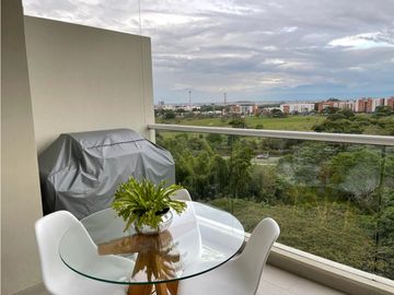 APARTAMENTO EN PANCE CON EXCELENTE VISTA A UN  HUMEDAL Y AL  VALLE