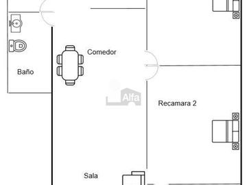 Departamento en venta Provenzal Tecamac