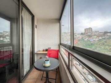 Valparaiso Venta Departamento 2D 2B Vista Mar Pasos Inacap