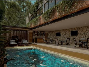 TERANA: Departamento en Temozón Norte, Mérida.