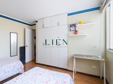 Amplio Flat - 154 m²   4 dorm   family room con vista a parque en La Molina