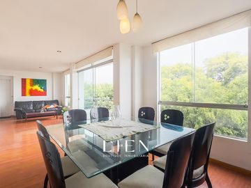 Amplio Flat - 154 m²   4 dorm   family room con vista a parque en La Molina