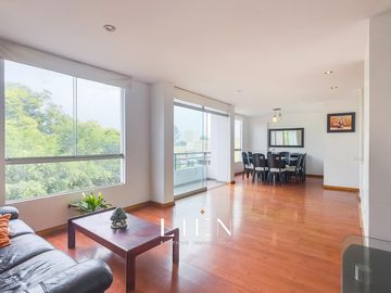 Amplio Flat - 154 m²   4 dorm   family room con vista a parque en La Molina
