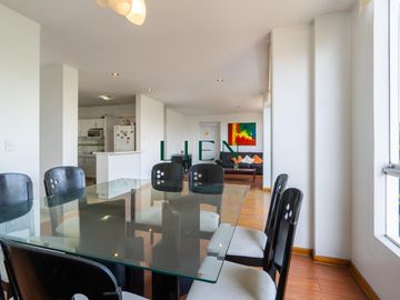 Amplio Flat - 154 m²   4 dorm   family room con vista a parque en La Molina