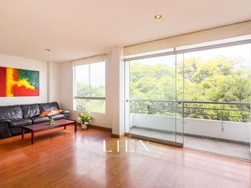 Amplio Flat - 154 m²   4 dorm   family room con vista a parque en La Molina