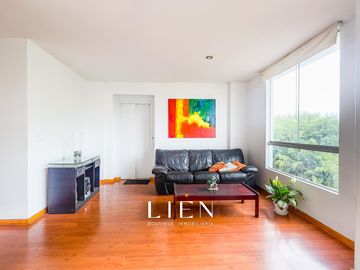 Amplio Flat - 154 m²   4 dorm   family room con vista a parque en La Molina