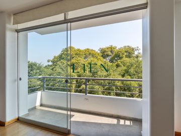 Amplio Flat - 154 m²   4 dorm   family room con vista a parque en La Molina