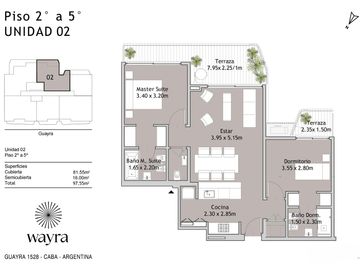 Departamento en Venta de 3 ambientes - Nuñez
