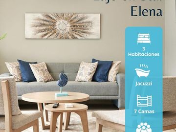 Venta Suites amobladas y equipadas. 38m2. Punta Blanca - Santa Elena. AB