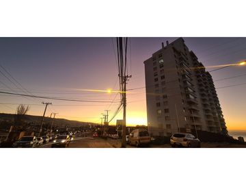 Soleado depto Placeres | Vista espectacular al mar | 3d,2b,2 terrazas, 1est y 1 bod.