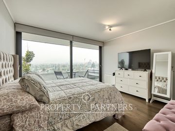 Espacioso y espectacular departamento con increíble vista despejada Oriente, Av. Las Condes