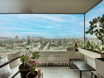 Espacioso y espectacular departamento con increíble vista despejada Oriente, Av. Las Condes