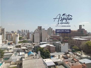 VENTA departamento de un dormitorio con living-comedor estudio balcon y asador en Alberdi Cordoba