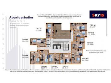 Se vende Derecho de apartaestudio en el proyecto Sky 15, Armenia Q