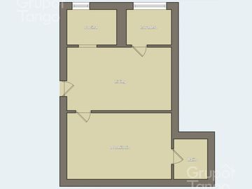 Venta Departamento Monoambiente Almagro A Refaccionar