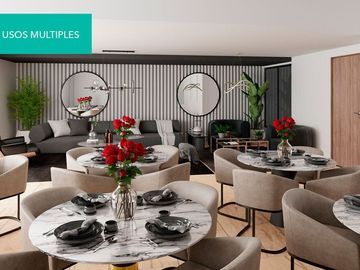 Departamento venta, Eje Lázaro Cárdenas, Portales