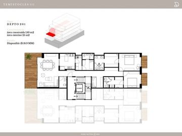 Venta departamento Temístocles, Polanco
