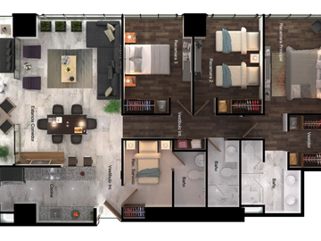 Departamento venta Torre 1, Forus, Interlomas
