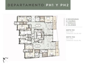 Venta PH de lujo a estrenar en Fuente de Diana, Tecamachalco