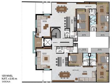 Departamento GH en preventa, Ensenada Hipódromo Condesa