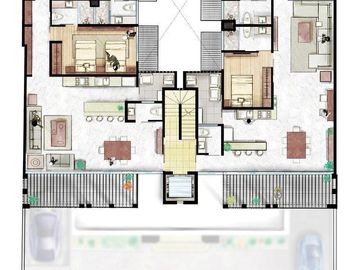 Departamento GH en preventa, Ensenada Hipódromo Condesa