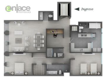 Departamento de Estreno en Venta en zona Golf de San Isidro